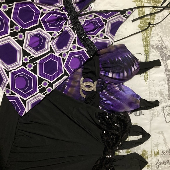 blouses 3 wore 2x each smoke free home almost new - Picture 8 of 13